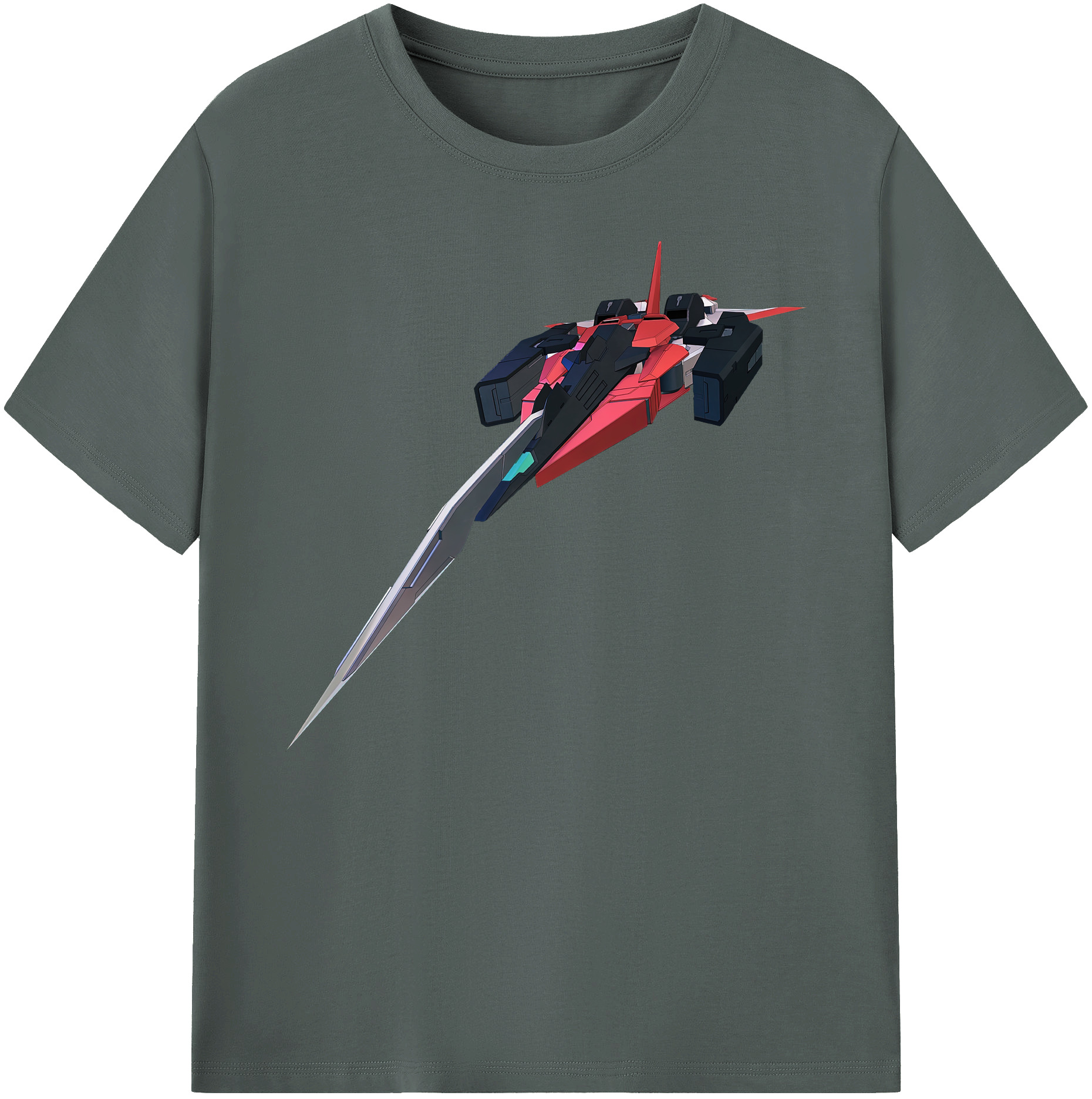 （画像用） 機動戦士ガンダム Mobile Suit Gundam 綿100％ メンズ半袖Tシャツ｜肌触りやわらか＆通気性